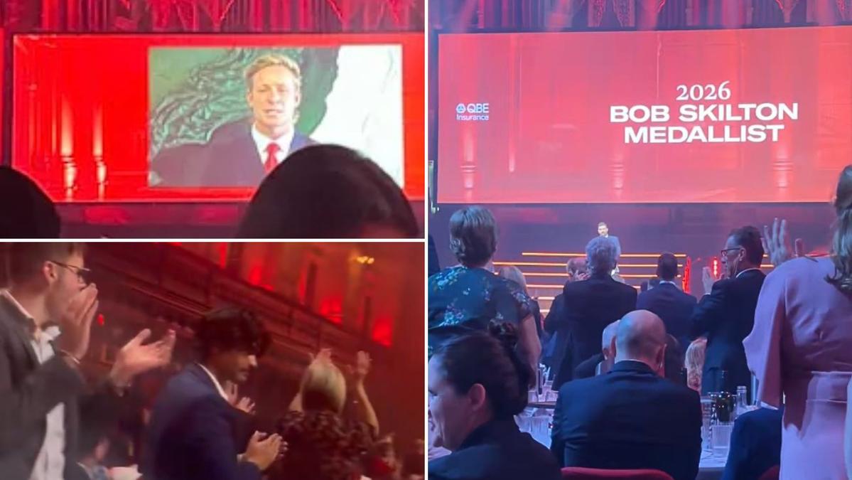 Fans rise as embattled AFL star Isaac Heeney wins Sydney’s MVP award: ‘Can’t wait to get back’