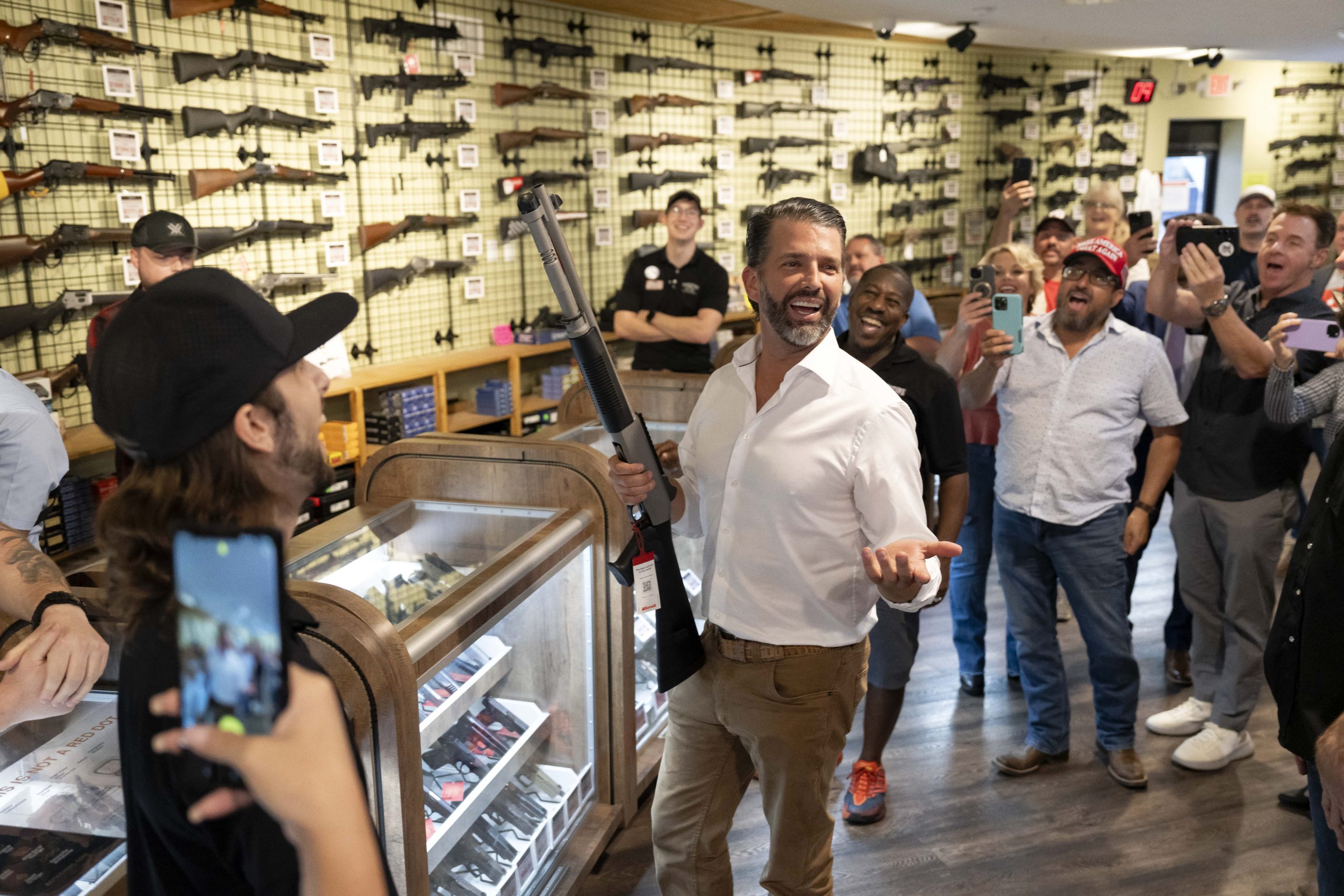 A New Trump Rule Could Transform Gun Sales. The President’s Son Is Poised to Profit.
