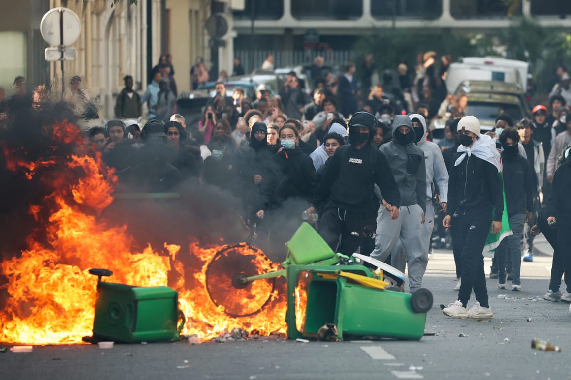 France’s Mélenchon doubles down on student protests despite violent clashes