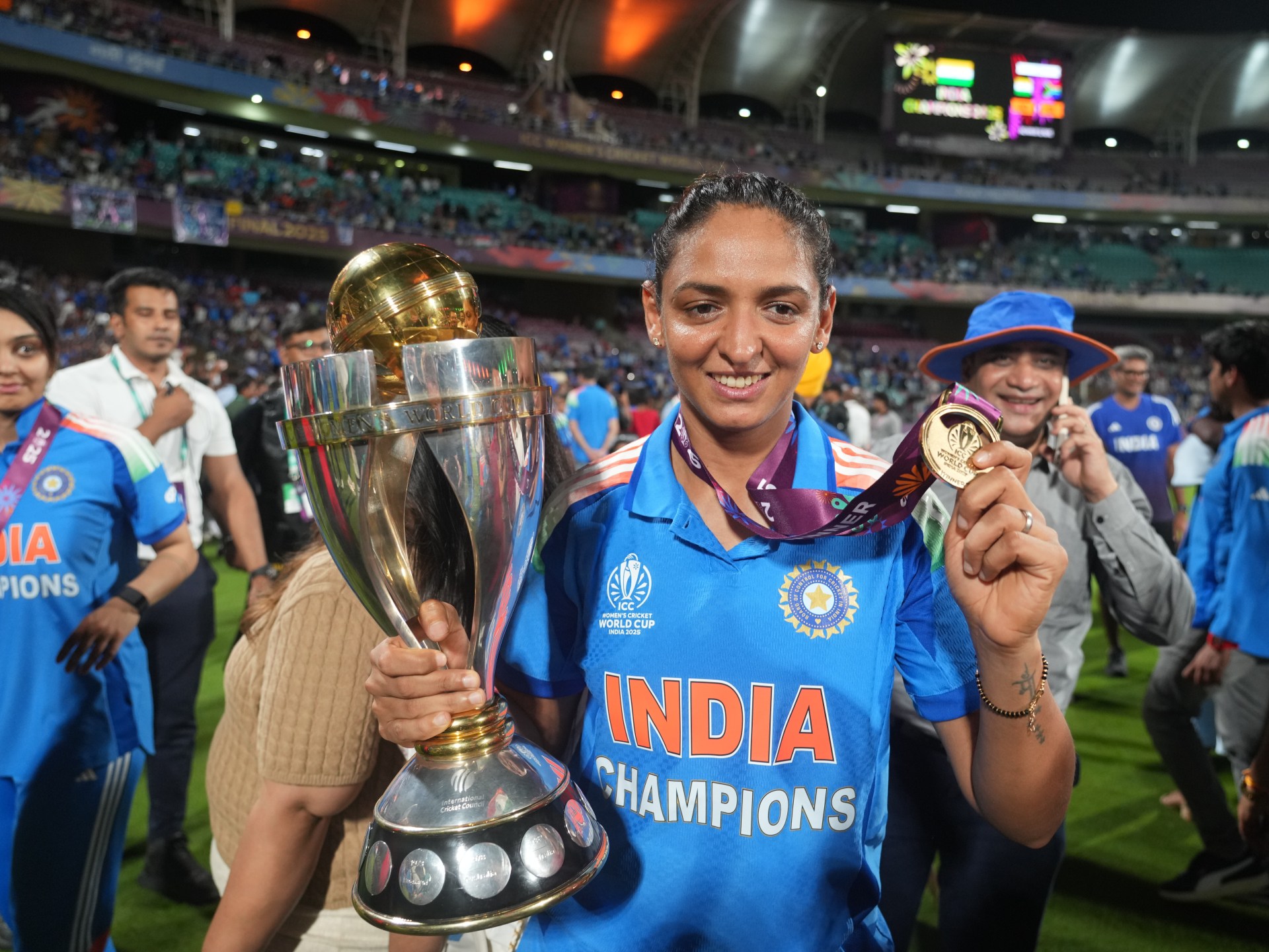 Harmanpreet Kaur steps down as captain of India’s women’s cricket team