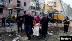 Russia Missile Blasts Ukraine Apartment Block, Killing At Least 18