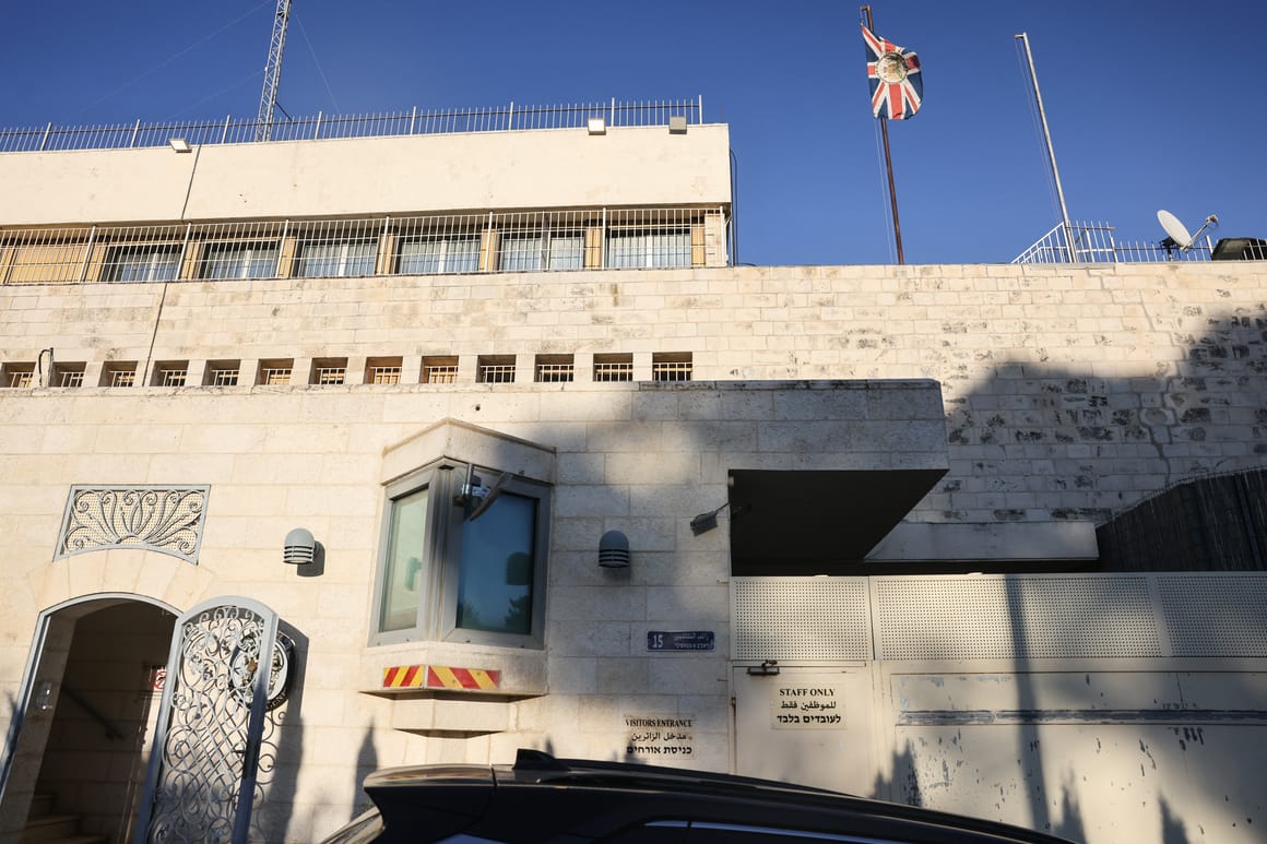 UK and Israel broker compromise over East Jerusalem consulate
