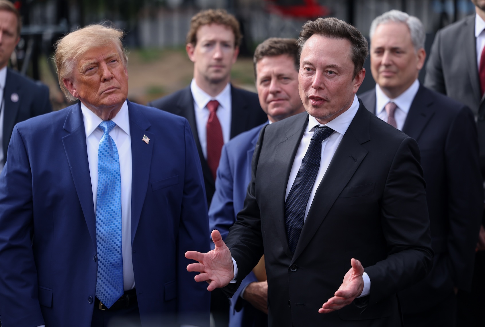 Tech leaders embrace Trump’s “super intelligence” as he calls critics “the enemy”