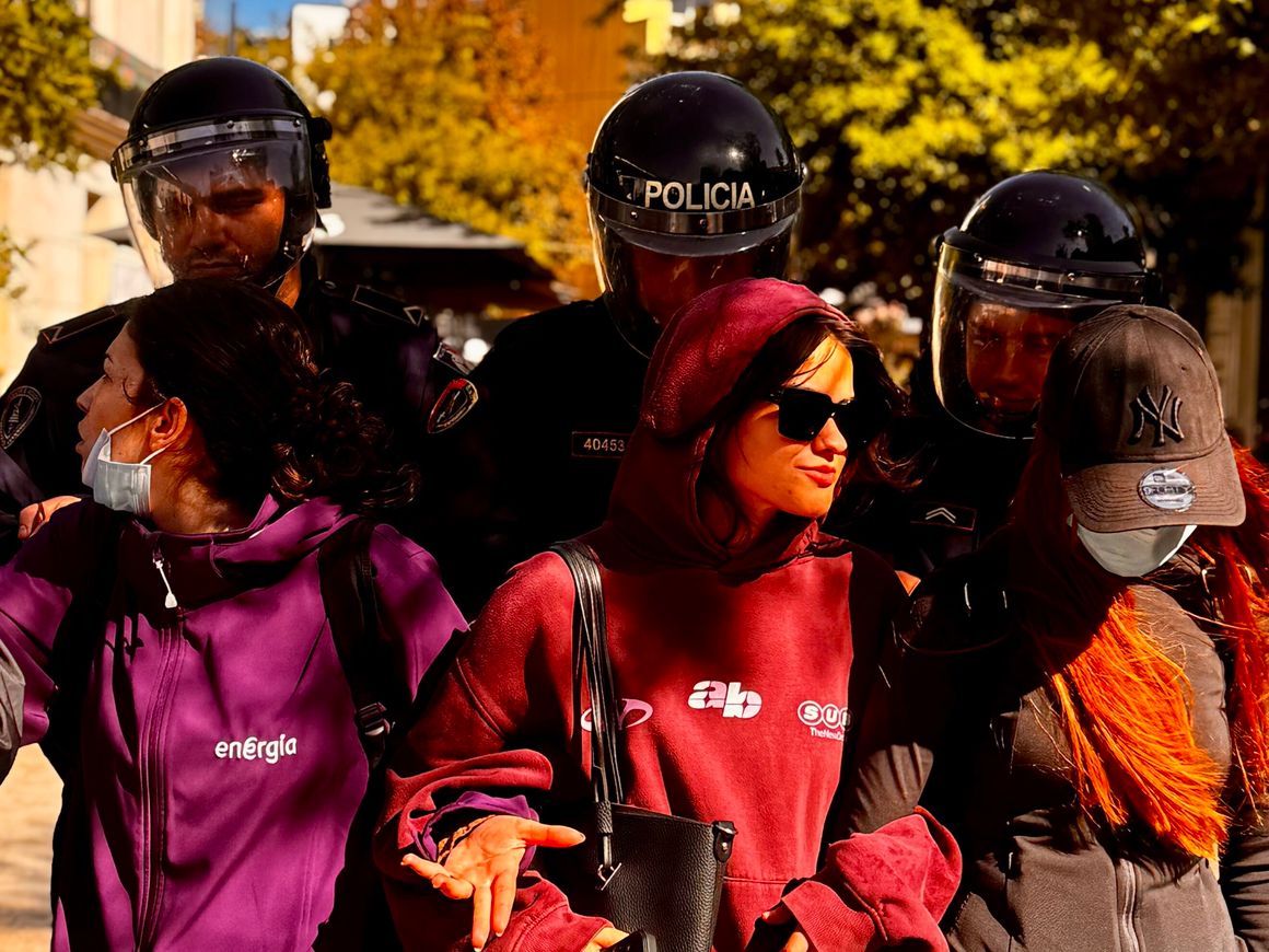 College of Europe looted and torched during Albanian student protests