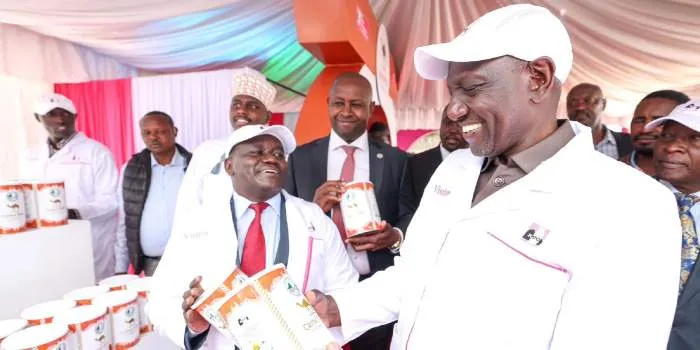 Ruto Announces Upcoming Changes to KCC Factories in New Milk Supply Plan