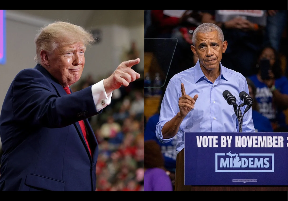 Obama warns of division as Trump attacks Muslim Senate candidate