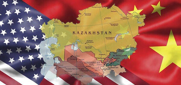 The US Courts Central Asia but China has a Head Start
